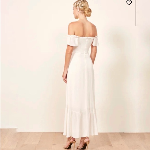 🍭🍭SALE🍭🍭Reformation Butterfly Dress in Ivory - Picture 4 of 15